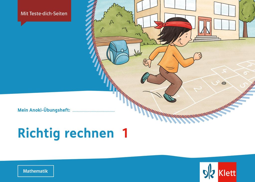 Mein Anoki-Übungsheft. Richtig rechnen 1. Übungsheft Klasse Produktbild 