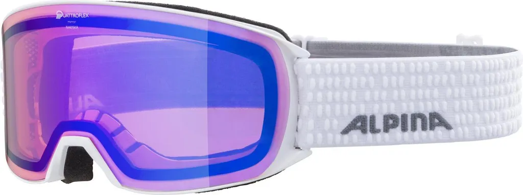 Masque de ski pour conditions de lumière changeante Alpina Hico 811