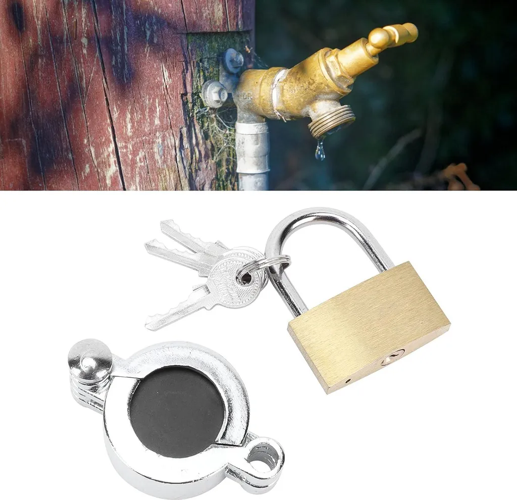 Sécuriser un robinet de jardin familial contre le vol d'eau avec joint