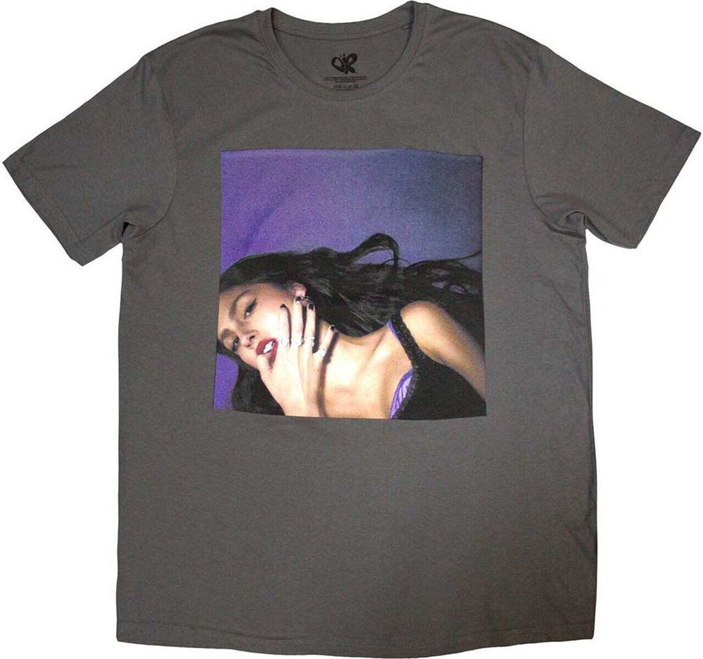 Olivia Rodrigo - "Guts" T-Shirt für Herren/Damen Uni RO10999 (M) (Anthrazit)