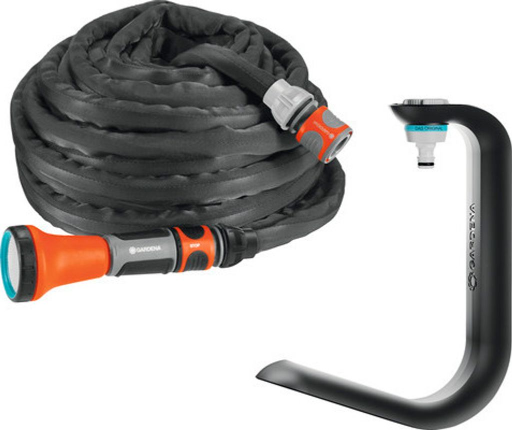 Gardena 18461-20 Textilschlauch Liano Xtreme 1/2 , 10 m Set Produktbild 