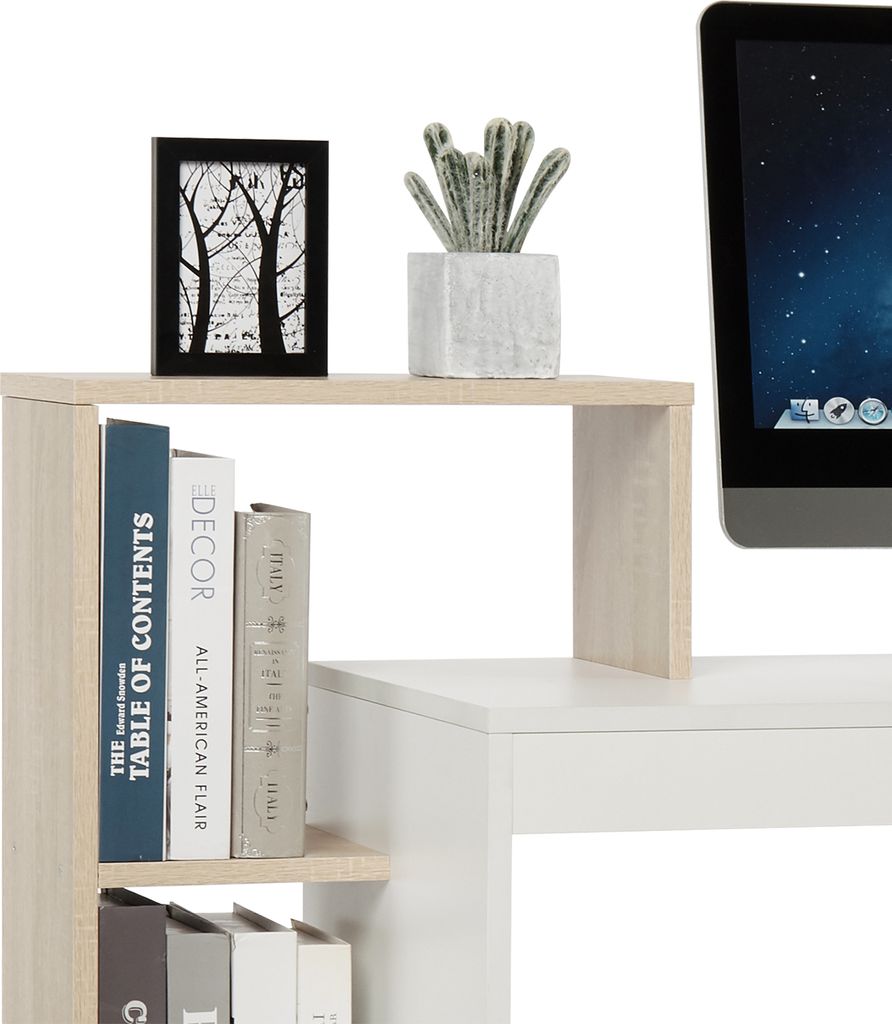 Mondeer Schreibtisch Eckschreibtisch Computertisch mit Produktbild 5