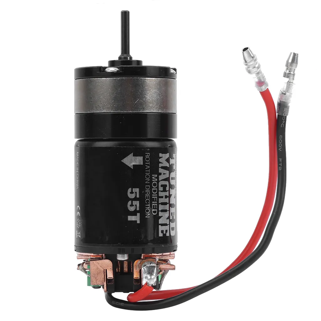 Boîte de Vitesse 1:3 Haute Précision avec Moteur 540 55T pour Auto RC
