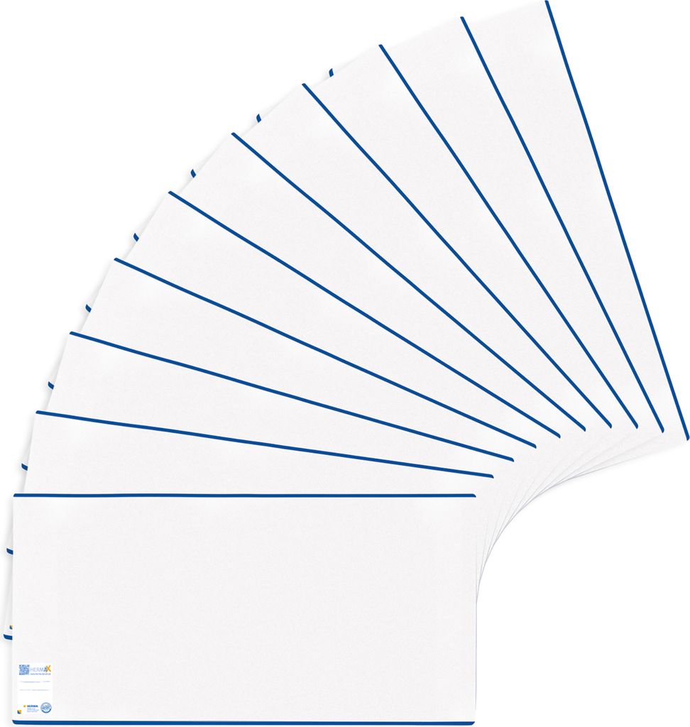 Hermäx Classic 7245 Protège-livre En Film Résistant Avec étiquette Pour