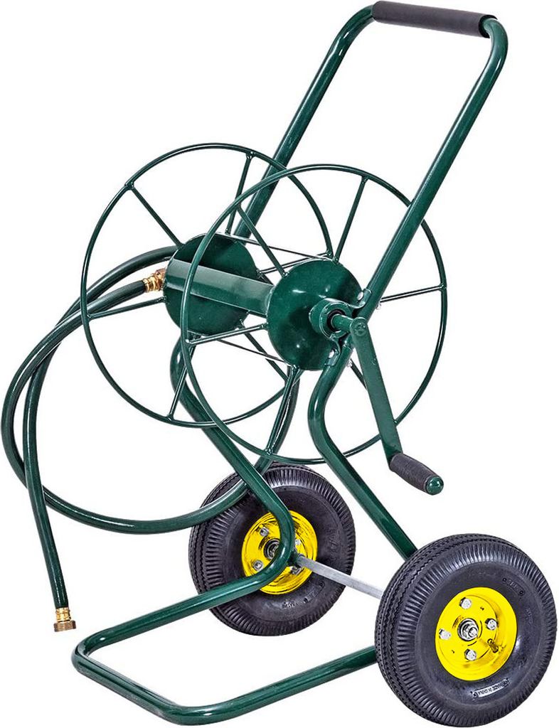 GOPLUS Schlauchwagen Metall, Gartenschlauchwagen für 3/4" Produktbild 