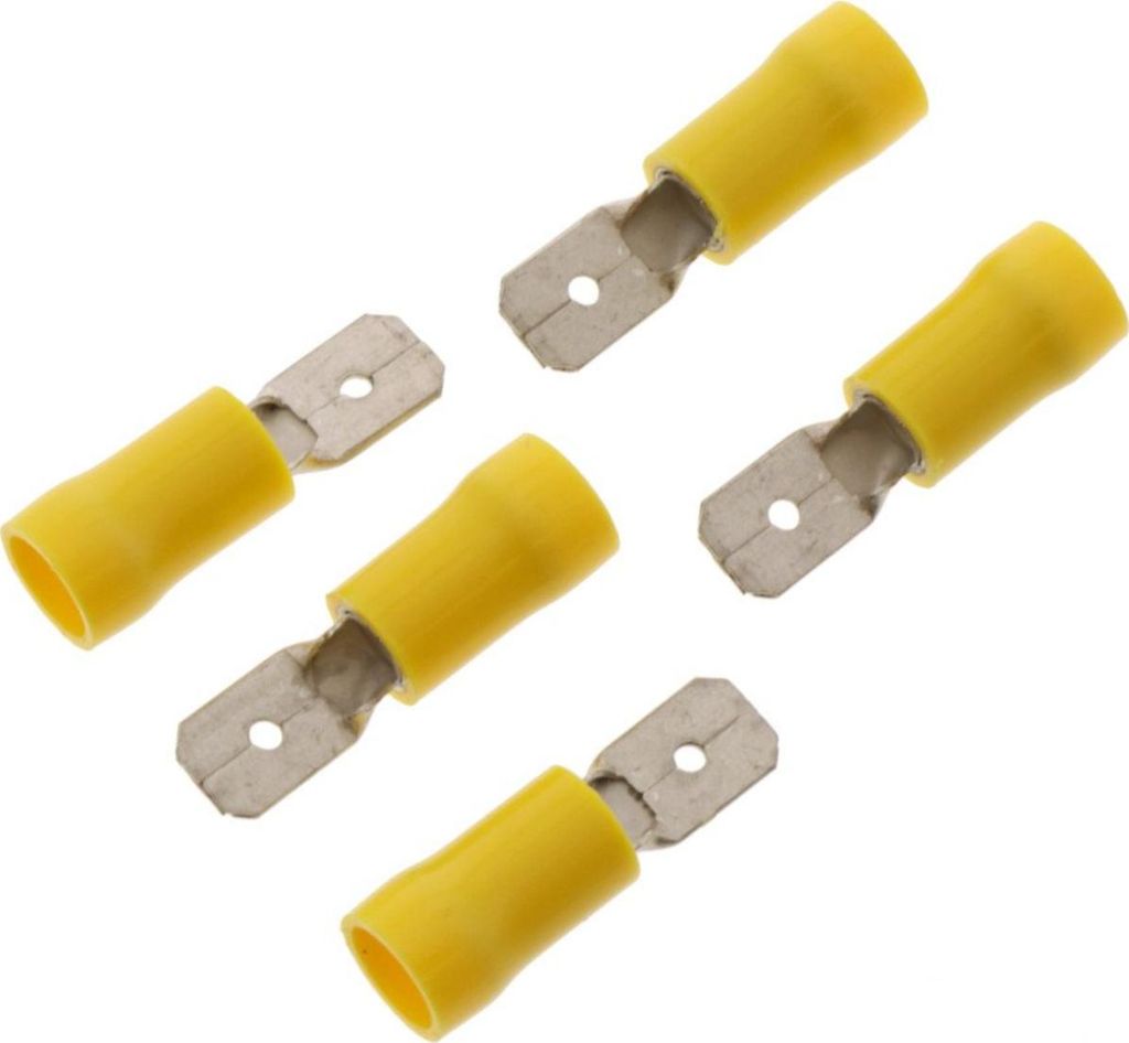 Flachstecker JMP 4,0-6,0 6,3mm 5 Stück