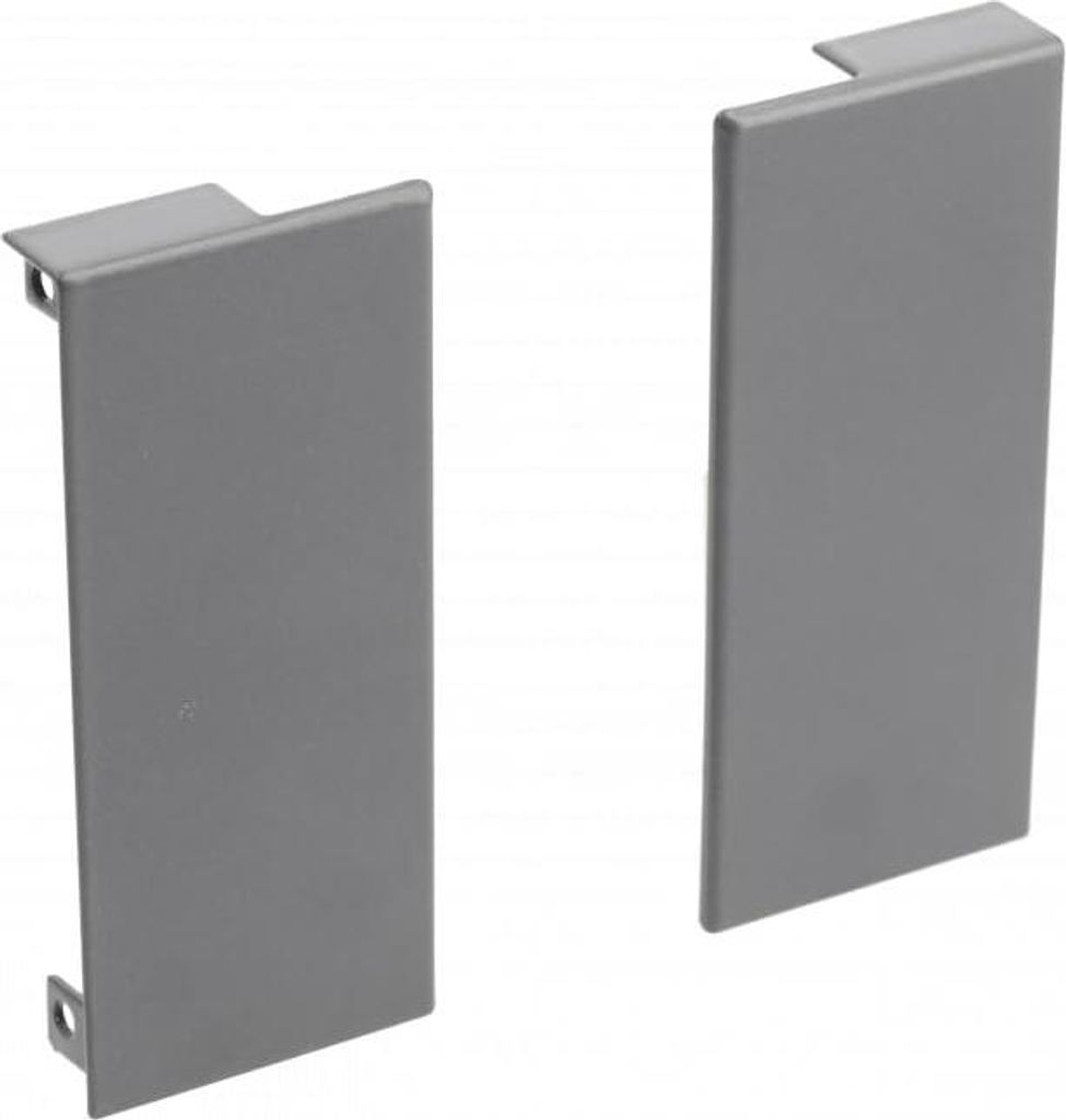 GTV - MBPRO Verbindungsstück für Innenfront I Innerer Frontverbinder für Schubladen im System Modern Box Pro I High Höhe = 199 mm I Farbe Anthr...