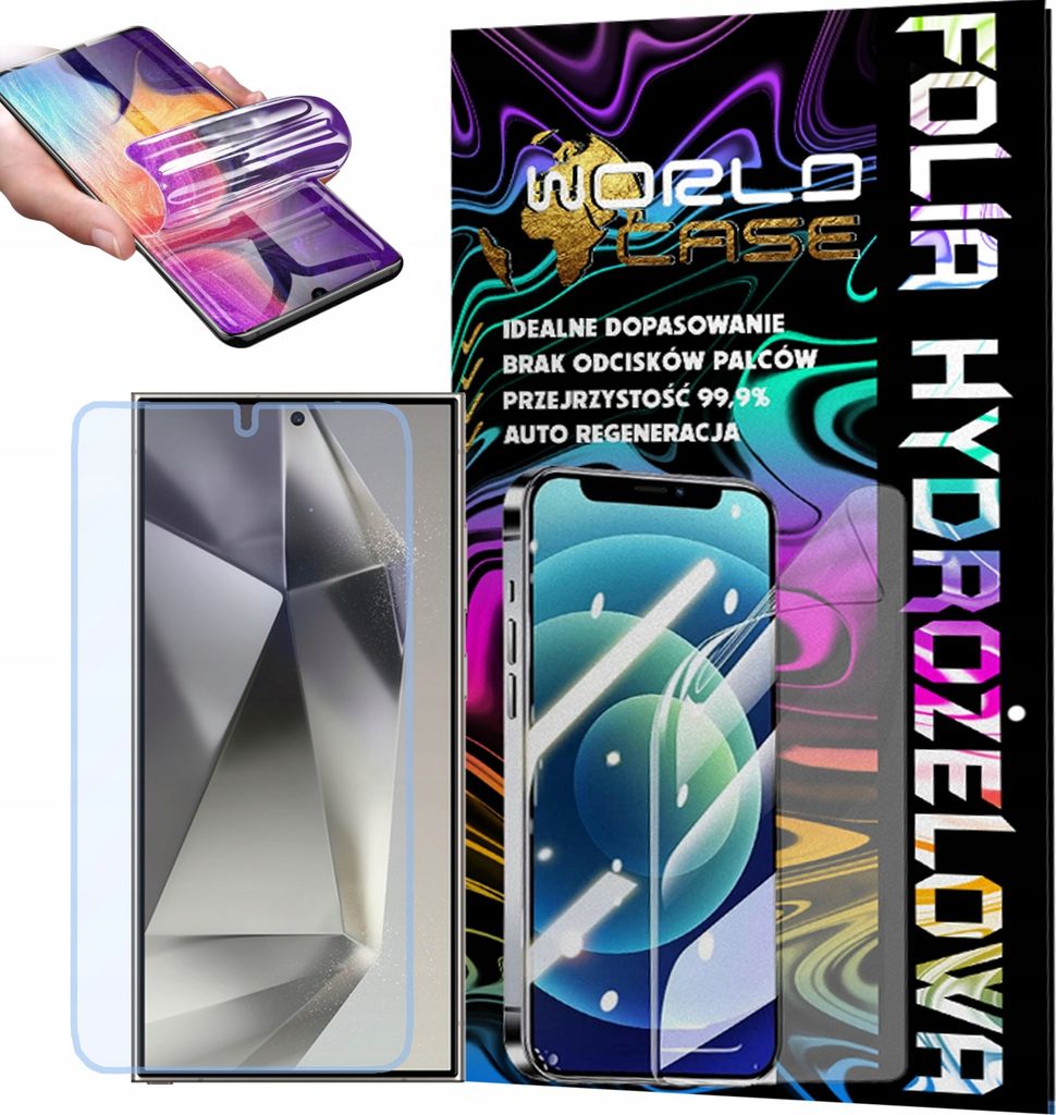 Schutzfolie Aus Hydrogel Für Samsung S24 Ultra Bildschirm Stark
