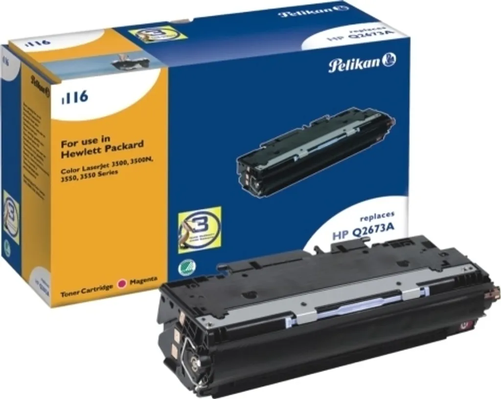 Toner Pelikan 1116 magenta haute fidélité pour HP Q2673A
