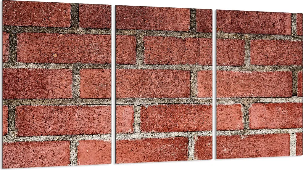 3 Coprifornelli Vetro 30x52 Rosso Mattone Piano Cottura Ceramica