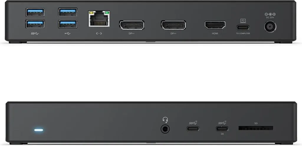 Alogic Docking Station USB-C Triple Affichage Noir - Station Universelle