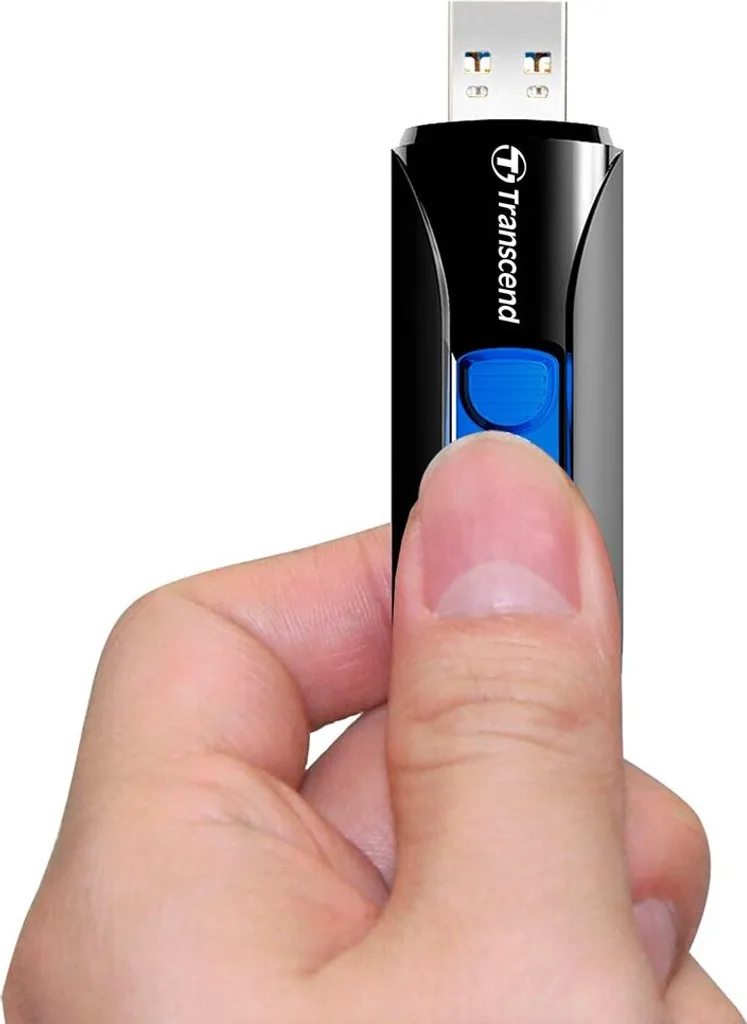 Plus de Capuchon Perdu avec la Clé USB 256 Go Transcend JetFlash 790 - 10