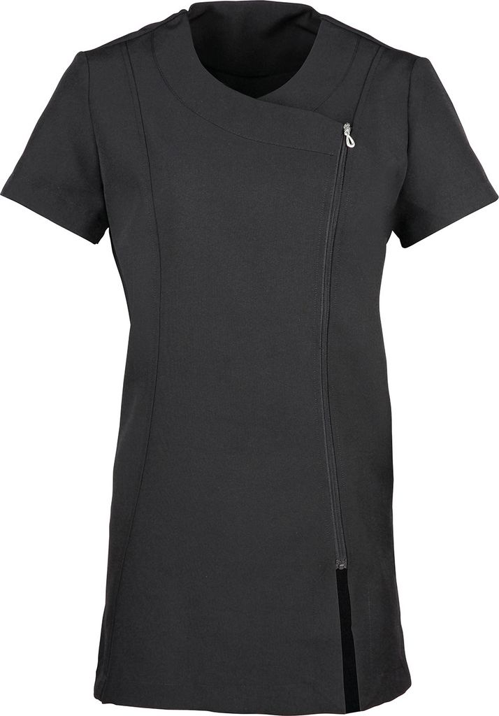 Premier - "Camellia" Tunika für Damen kurzärmlig PC6712 (46 DE) (Schwarz)