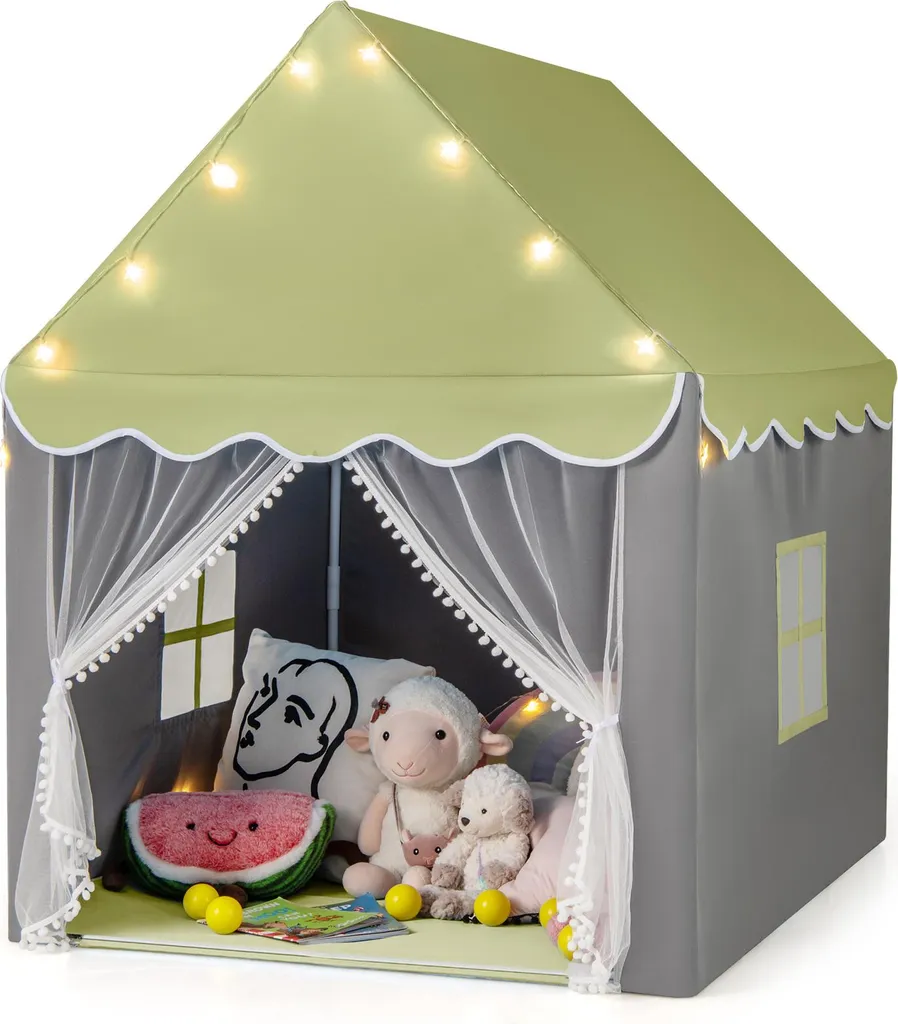 Cabane enfant intérieure spacieuse pour éviter le désordre au salon