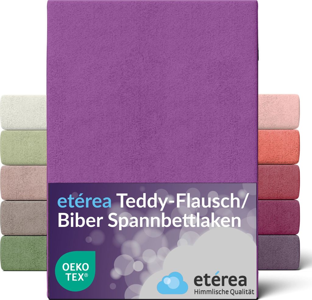Étérea Teddy Fleece napínací prostěradlo 80 % bavlna, 20 % Obrázek produktu 