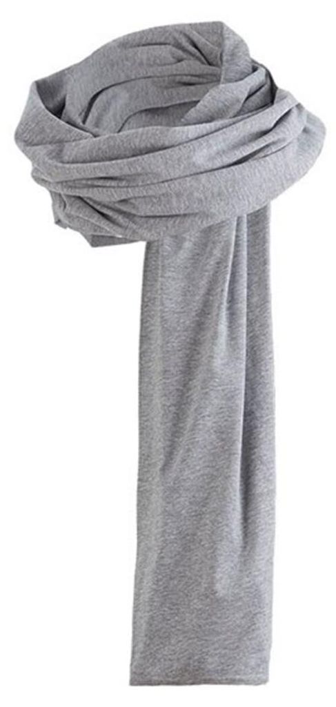 Promodoro - Schal für Herren/Damen Uni LT992 (180 cm x 30 cm) (Grau meliert)