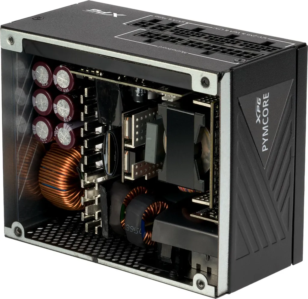 Alimentation PC Gamer 850W XPG PYMOCORE SFX pour setup ITX et Gaming - 7