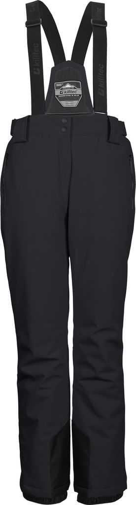 Killtec Damen KSW288 Skihose mit abnehmbaren Trägern und Schneefang Kurzg. 37800 schwarz : 24 : schwarz Farbe: schwarz Größe: 24