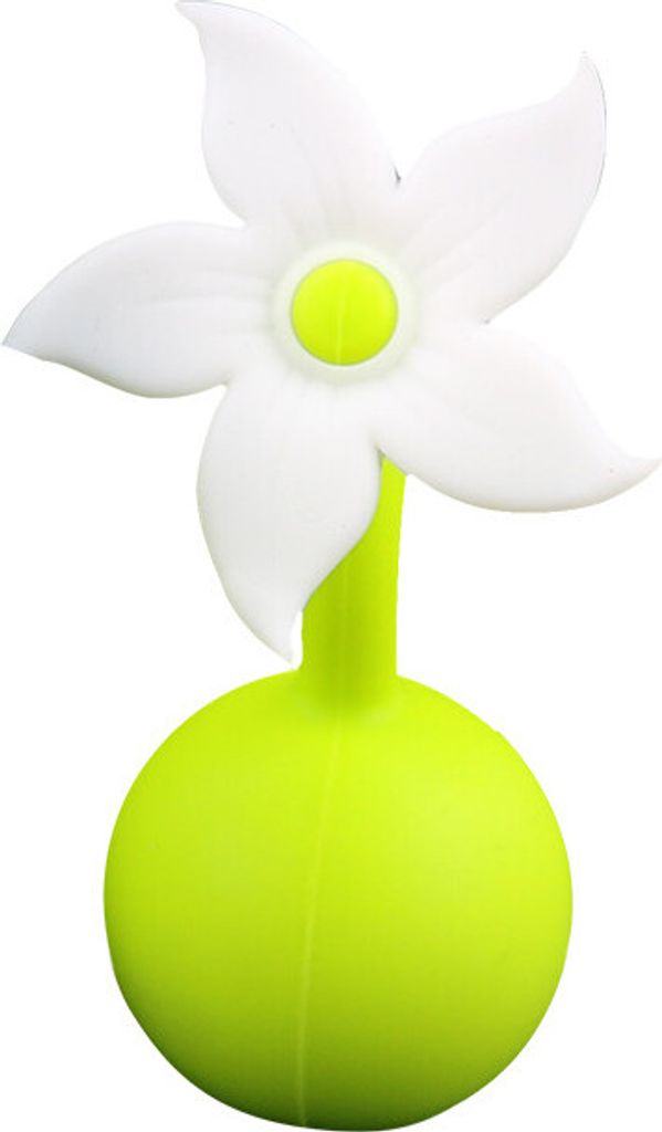 Haakaa Milchpumpe Blumenverschluss - Weiß