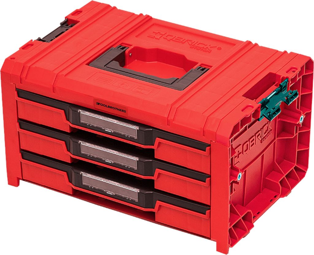 Toolbrothers RHINO L Drawer 3 ULTRA Organize+ mit drei Schubläden + Boxen IP54