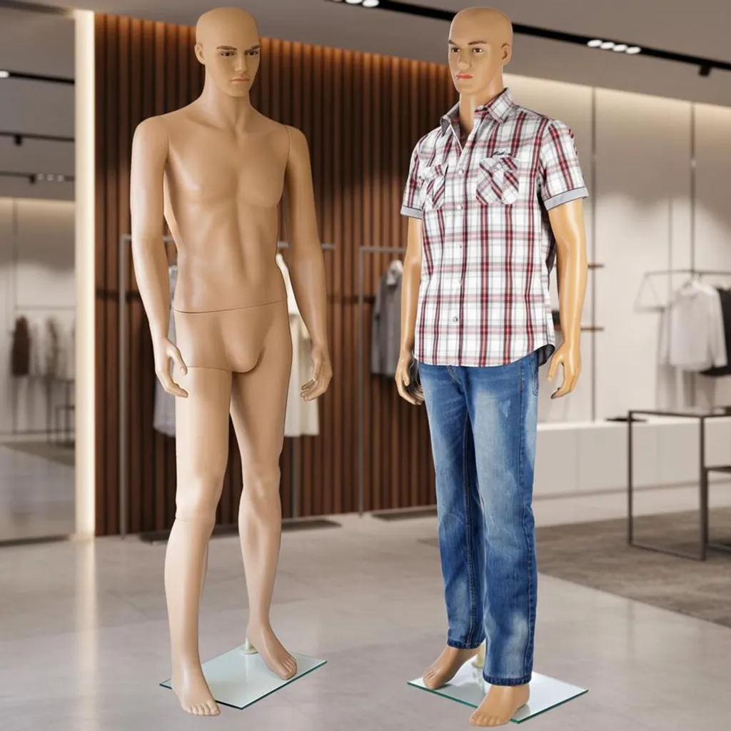 Mannequin Homme pour Photographie de Mode et Vitrines 185 cm