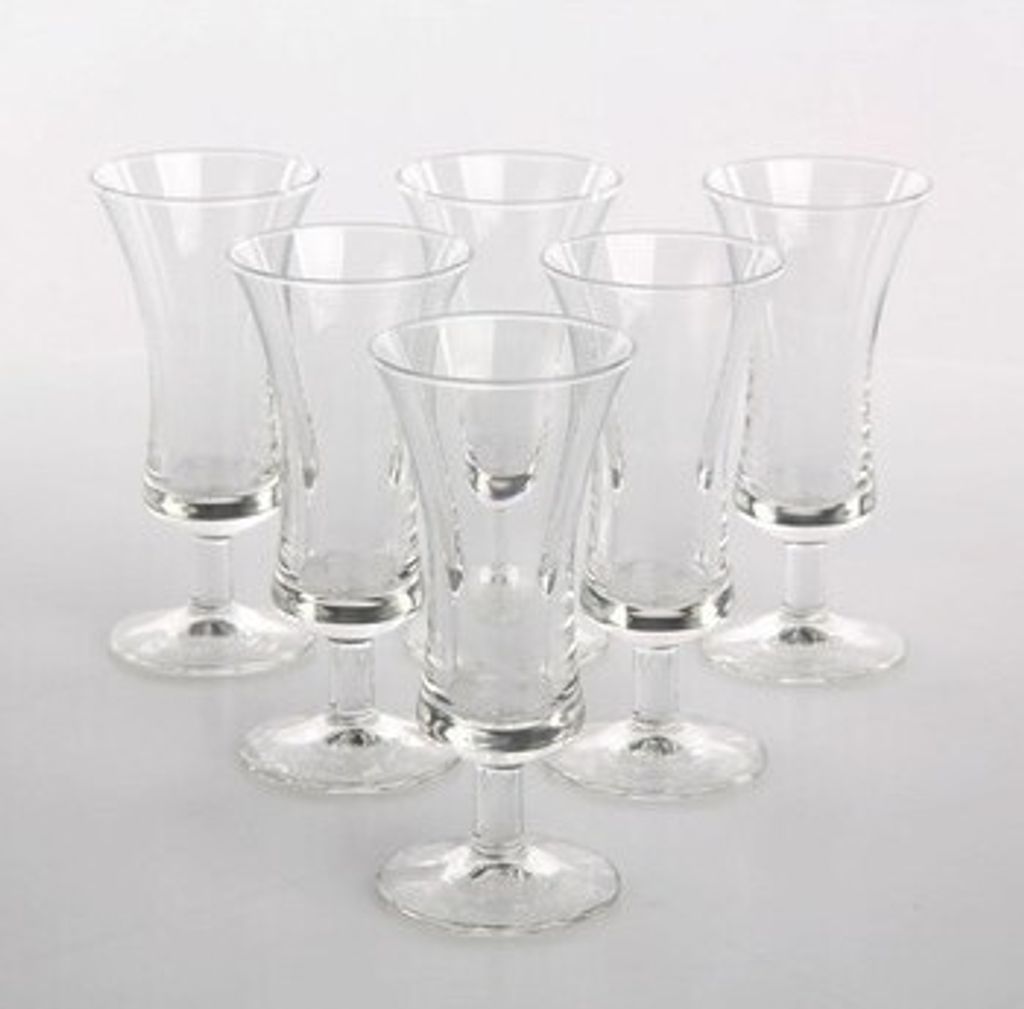 Diamantové poháre na likér sherry 6 kusov 50ml Obrázok produktu 