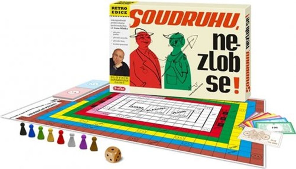 Súdruh, nehnevaj sa - spoločenská hra (Mládek Ivan) Obrázok produktu 