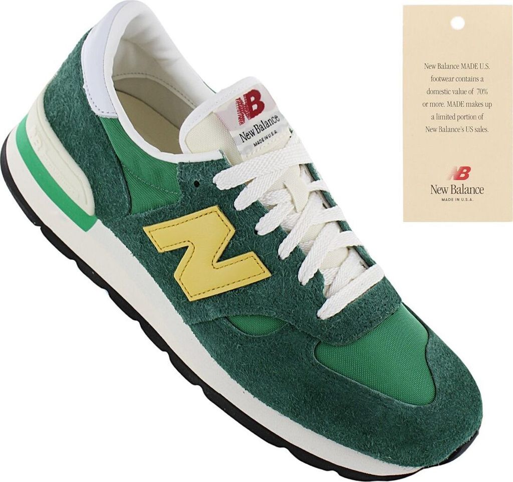 New Balance 990v1 - USA - Herren Sneakers Schuhe Grün M990GG1 990 , EU 44.5 US 10.5