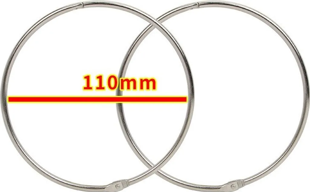 Anneau fendu acier inoxydable XXL INF - Modèle anti-corrosion épaisseur 5mm