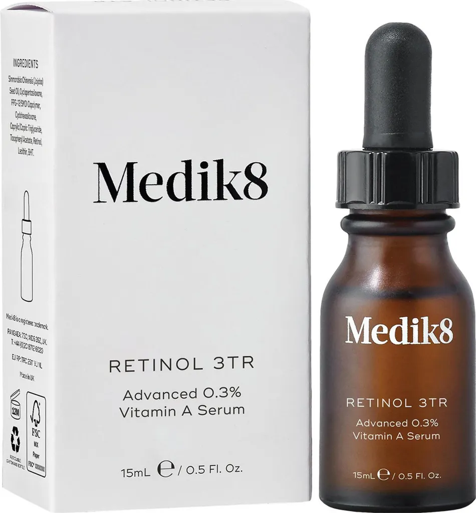 Sérum Medik8 Retinol 3TR 15ml Anti-Rides pour une Peau Lisse et Éclatante