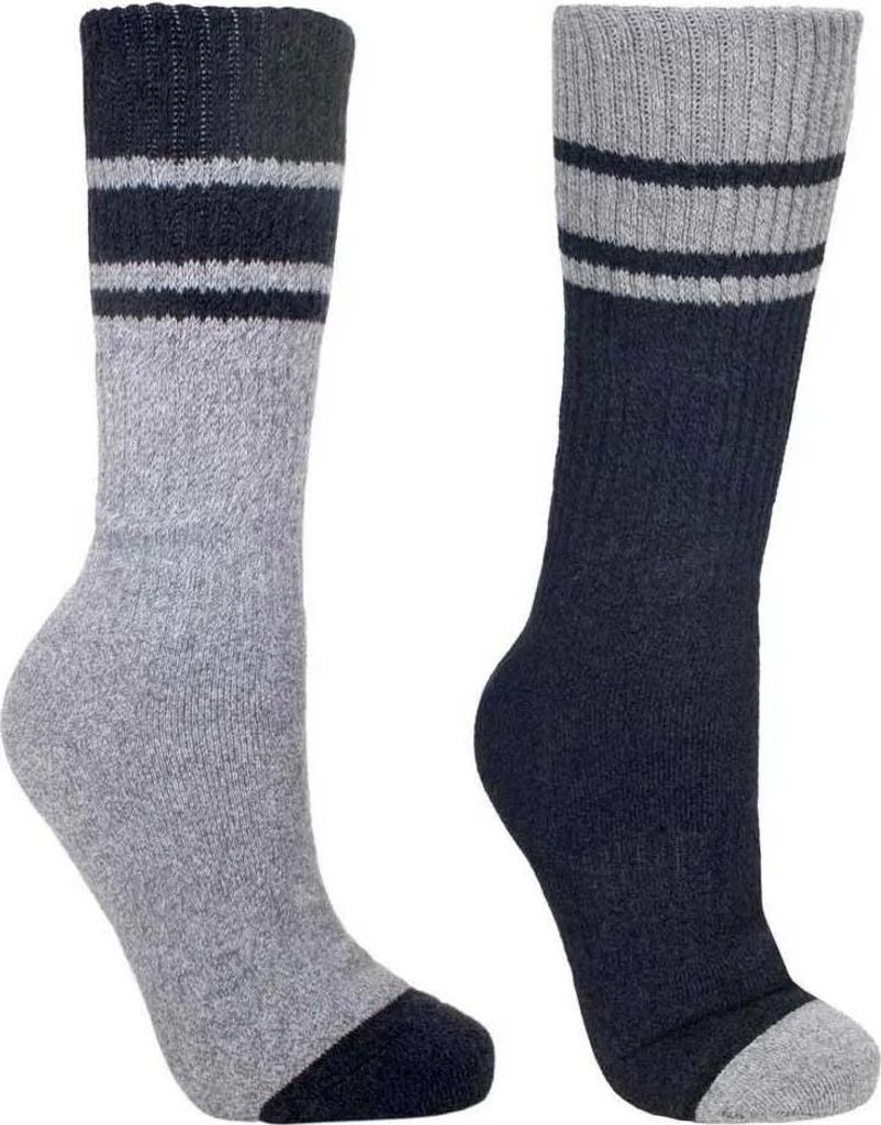 Trespass Hitched Socken Schwarz,Grau EU 38-41 Herren Schwarz,Grau EU 38-41