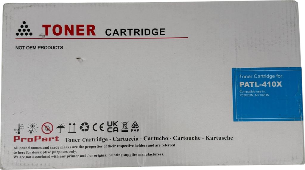 Toner 1 x TL-410X TL-410H TL-410 cartuccia toner 6.000 Immagine del prodotto 