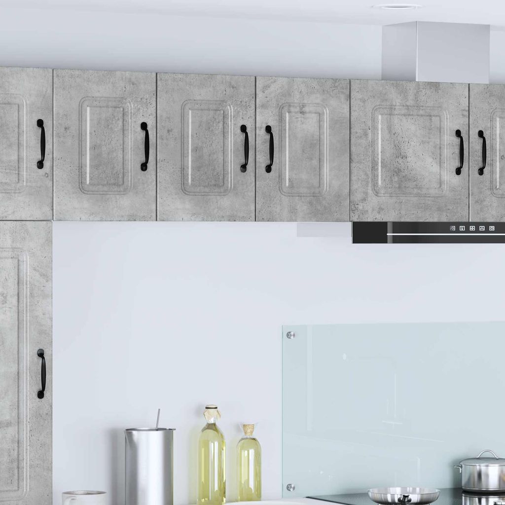 "Schlussverkauf" Küchenschrank/Sideboard - 1 pc - Aufbewahrungsschrank moderne - Kalmar Beton Grau 30x31x40 cm Holzwerkstoff C10267