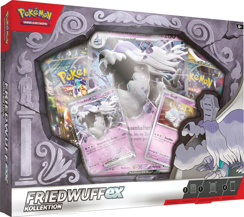 Pokémon - Friedwuff-ex Kollektion - DE Produktbild 