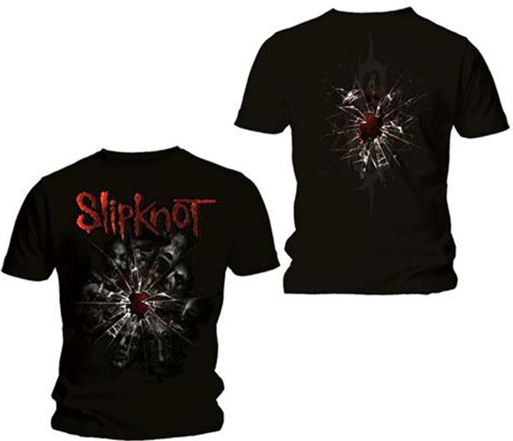 Slipknot Shattered Black M T-Shirt