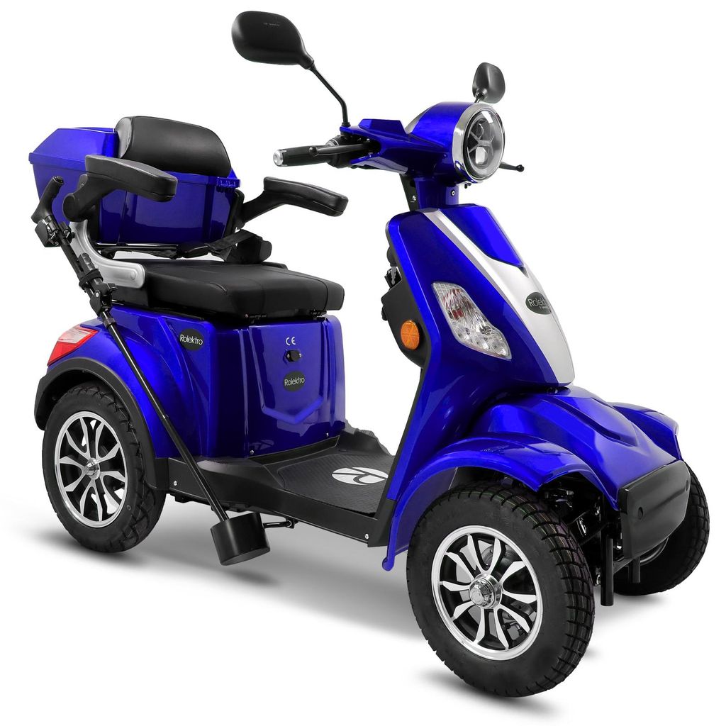 Rolektro, E-Quad 25 V.3 Lithium, Blau, 60V-30Ah Akku, 1000 Produktbild 