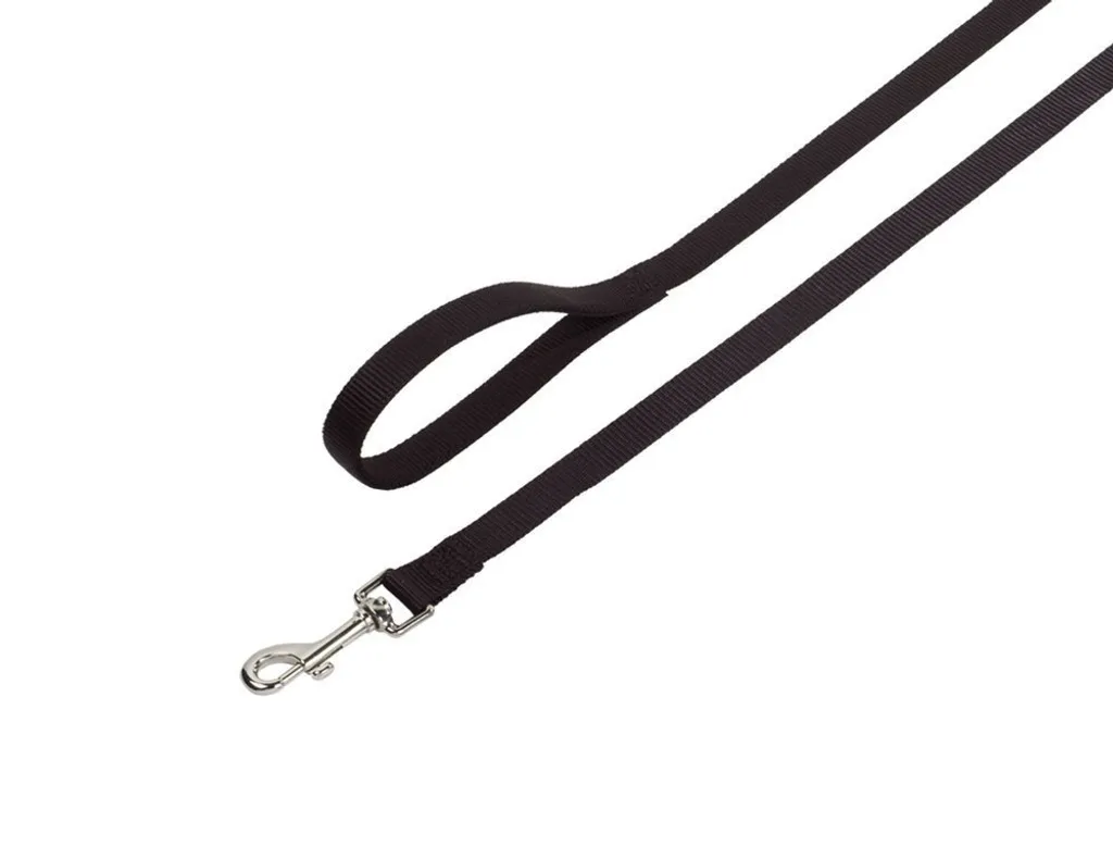 Guinzaglio Addestramento Nobby Classic 120cm | Nylon 10mm Nero