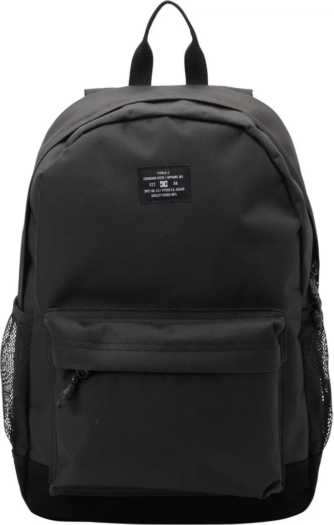 DC Shoes Backsider Core Sac à Dos 20L avec Compartiment Ordinateur Noir
