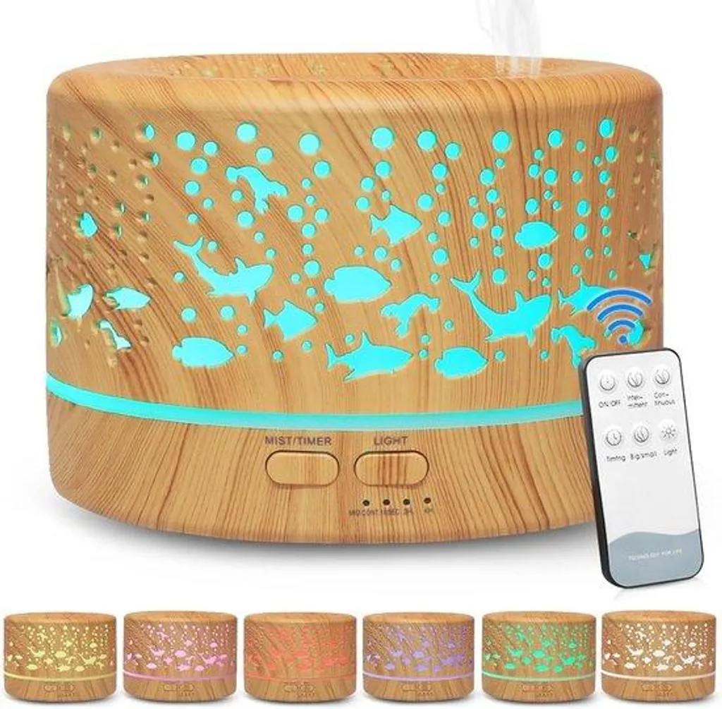 Diffuseur d'huiles essentielles pour yoga et bureau - Ambiance 700 ml