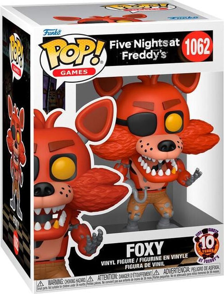Five Nights at Freddy's Foxy Actionfigur, 5 Zoll groß