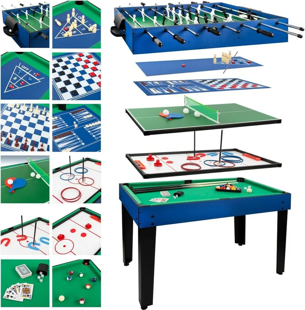 Table de jeux complète pour animer vos soirées et occuper les enfants