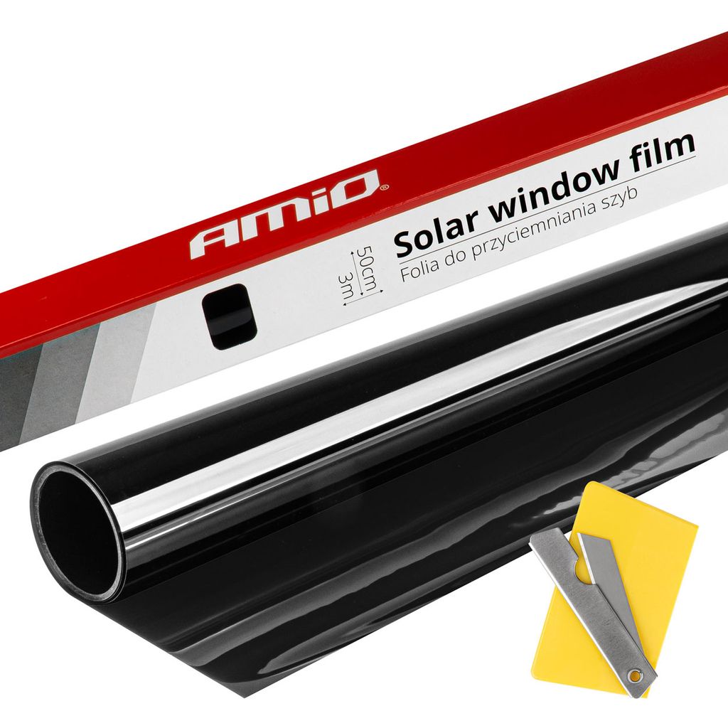 AMiO Autofilm nero scuro 0,5x3m (15%) Immagine del prodotto 