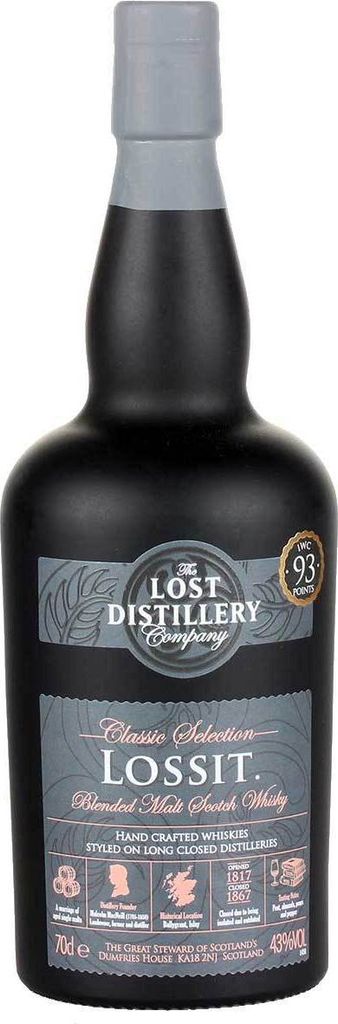 Lossit The Lost Distillery Blended Malt Scotch Whisky 43% Vol. 0,7l
