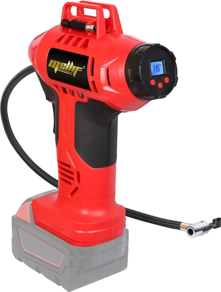 Mellif Akku Kompressor für Milwaukee 18V elektrisch Luftpumpe 160PSI (KEIN Akku)