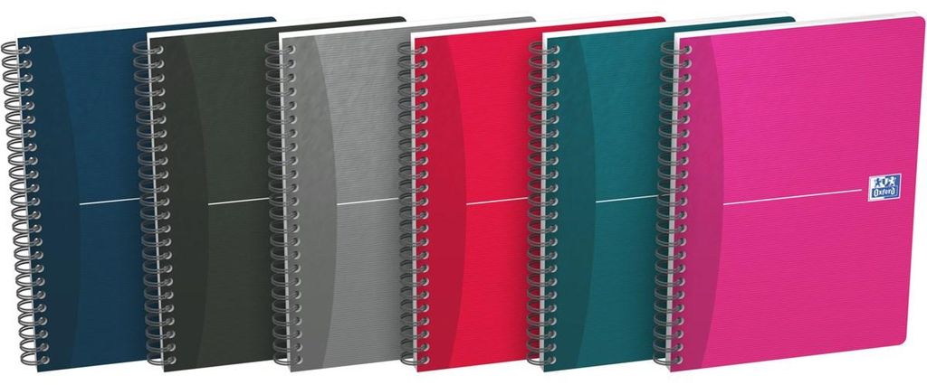 Oxford Office Essentials - Notizbuch - drahtkammgebunden - A5 (148 x 210 mm)