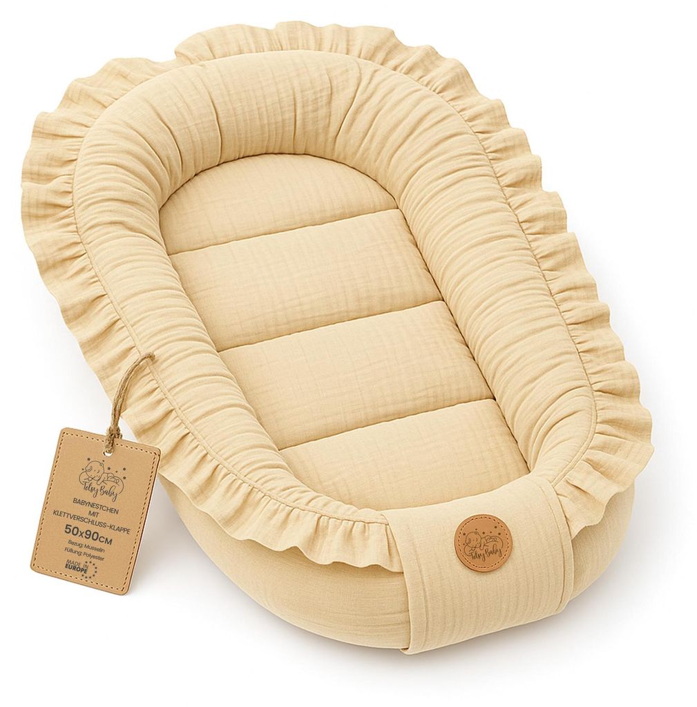 Babynest Cocon Nouveau-né 90 x 50 cm - Nid à câlins hibou Image du produit 