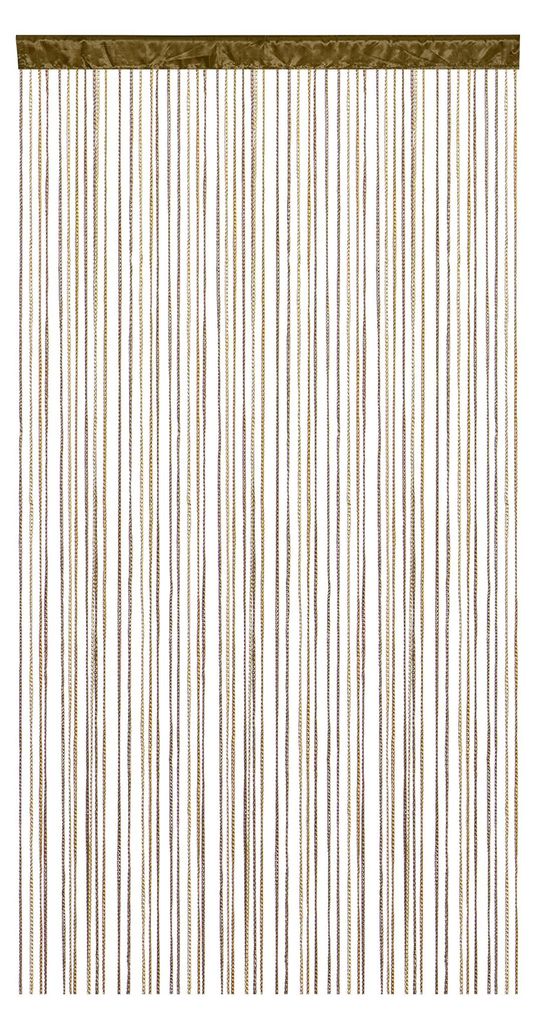 Fadenvorhang Balkontür Insektenschutz 100x245 braun LEONORA Produktbild 
