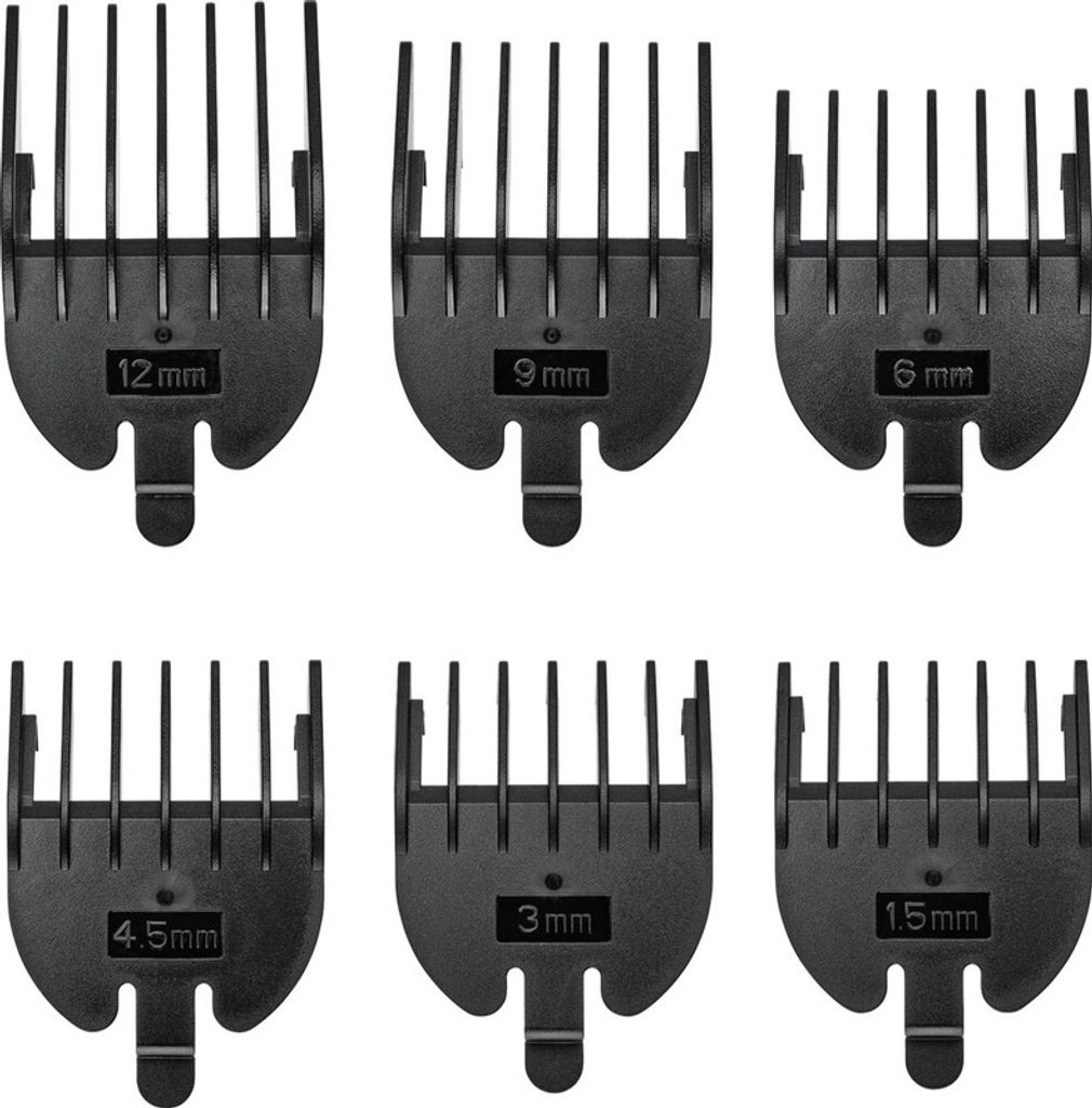 Efalock XC-300 Aufsteckkämme Set 3, 6, 9, 12 mm für präzise Produktbild 