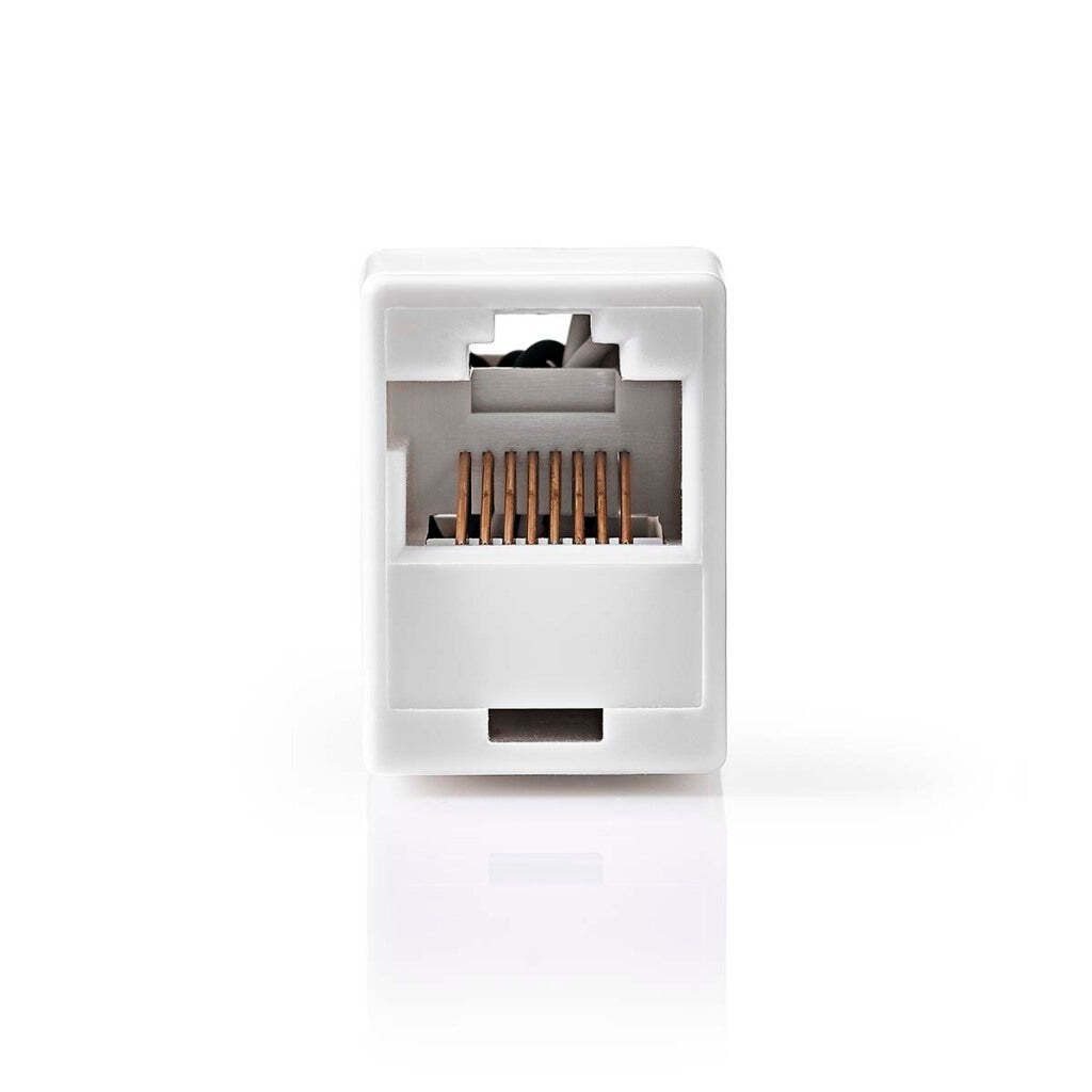 Nedis network connection | cat5 | ungeschirmt | RJ45-Buchse | RJ45-Buchse | richtig | Bauchmuskeln | Box - ccgb89005wt