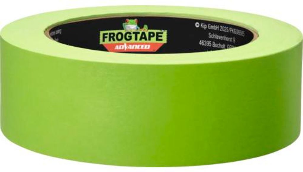 Frogtape Premium Washi Tape Flachkreppband grün 36 mm x Produktbild 